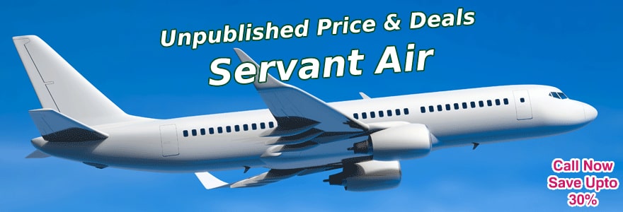 Servant Air Airlines Coupons