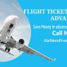 FLIGHT TICKET BOOKING IN ADVANCE