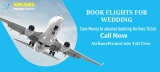 Book Flights For Wedding